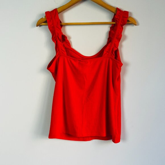 Willow and Root Ribbed Ruffle Tank XL NWT - Picture 2 of 4